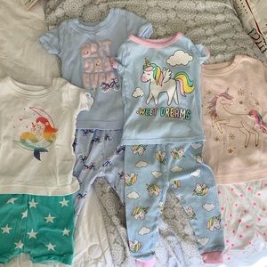 Baby Girls 6-12 Month PJs
